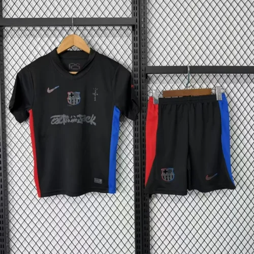 Barcelona X TRAVIS SCOTT Limited Edition Away Kids Suit 24/25