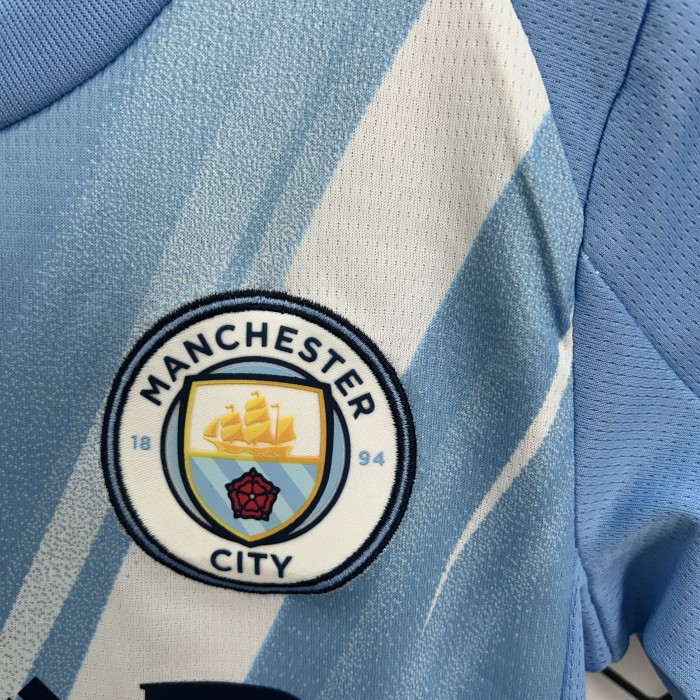 Manchester City Home Kids Suit & Socks 25/26