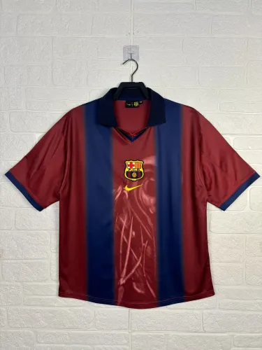 Barcelona x Travis Scott Home Retro Skeleton Jersey