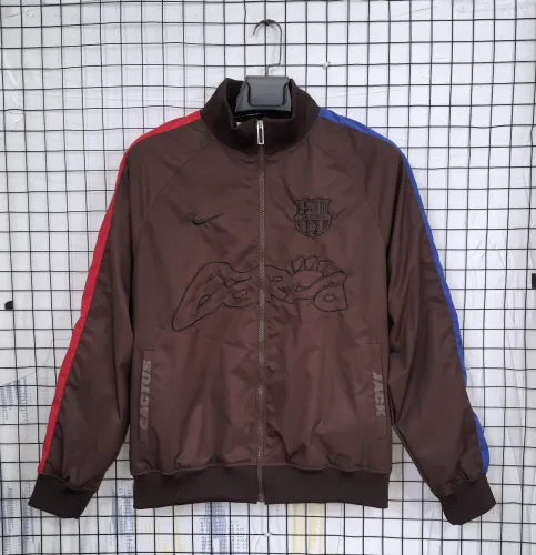 Barcelona X TRAVIS SCOTT Limited Edition RETRO ZIP ANTHEM JACKET