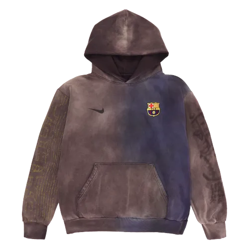 Barcelona X TRAVIS SCOTT Limited Edition SPLIT-DYE CREST HOODIE