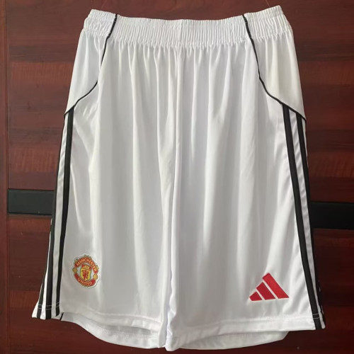 Manchester United Home Shorts 25/26