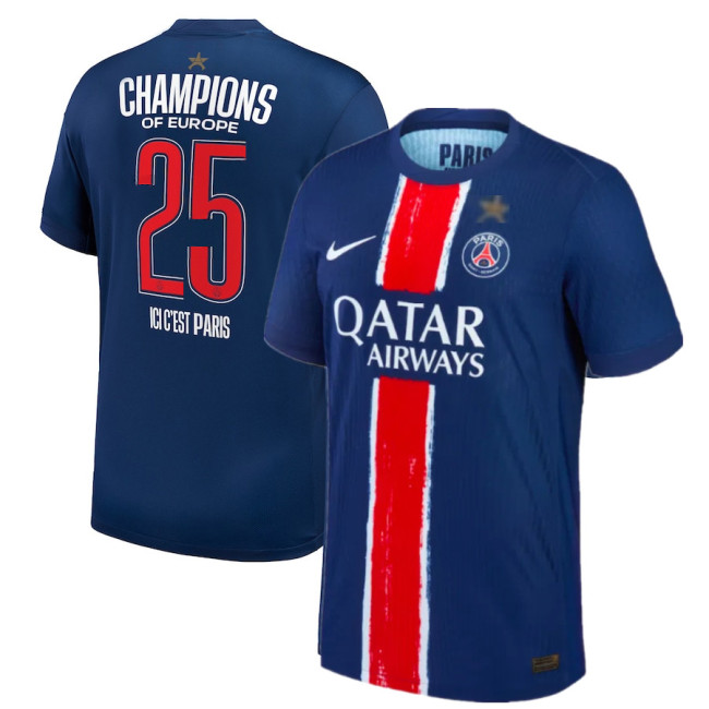 Paris Saint Germain Home UCL Champions Player Jersey 24/25
