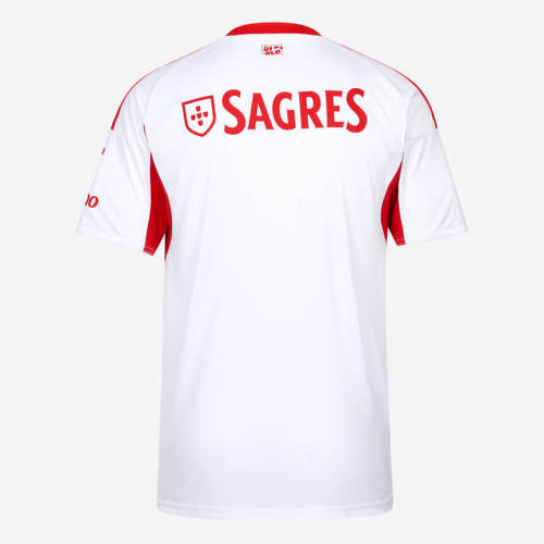 SL Benfica White Away Man Jersey 25/26