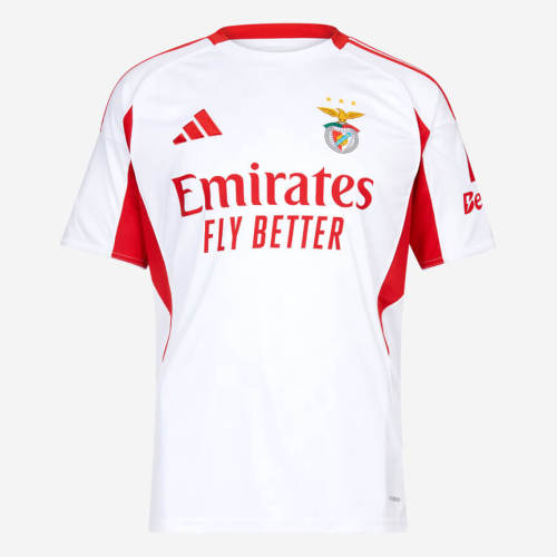 SL Benfica White Away Man Jersey 25/26