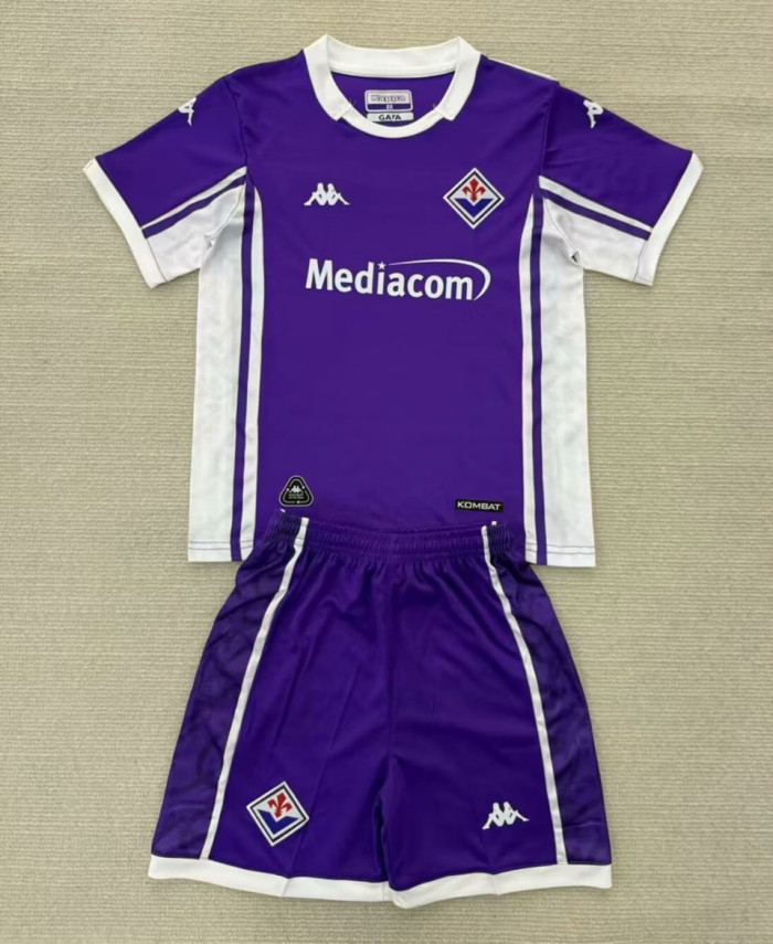 Fiorentina Home 25/26 Kids Suit 25/26