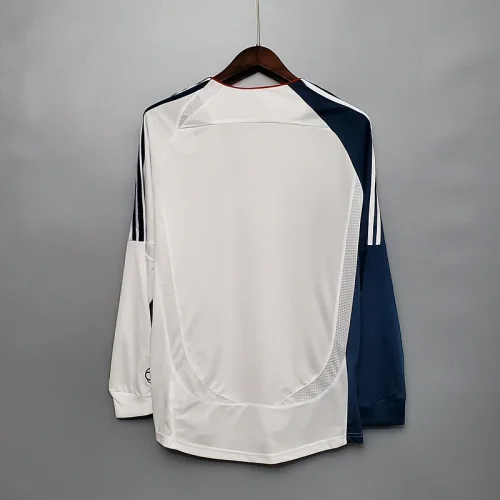 Liverpool Away Long Sleeve Retro Jersey 07/08