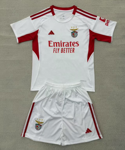 SL Benfica White Away Kids Suit 25/26