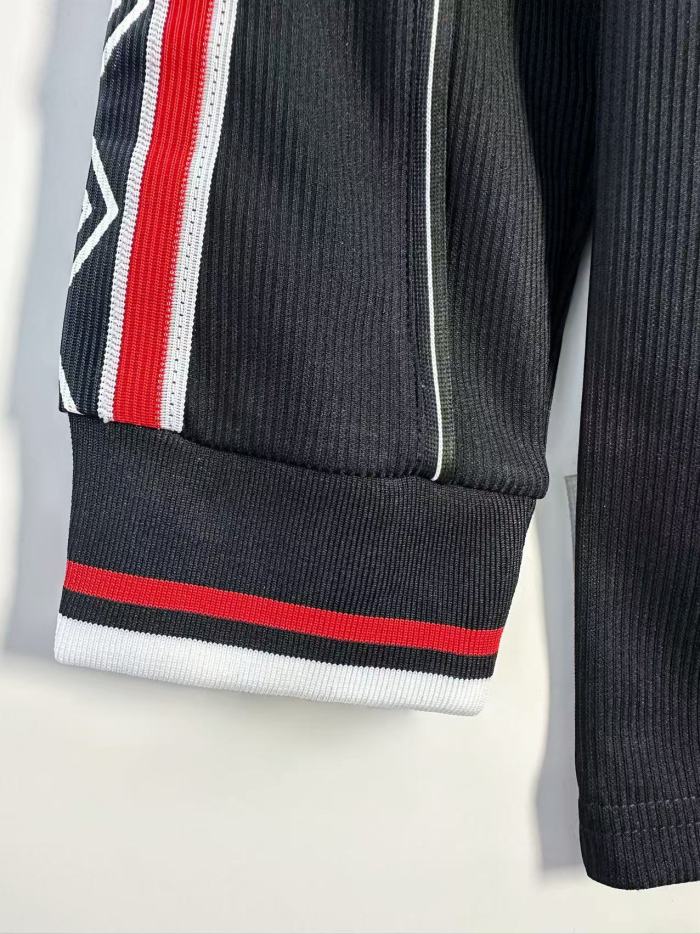 Manchester United Home Retro Long Sleeve Jersey 1998/99 Black Version