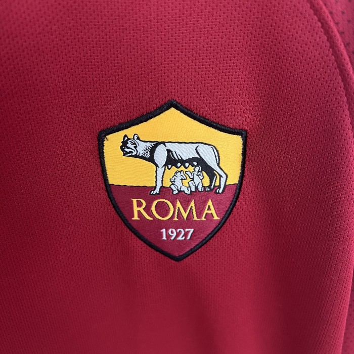 AS Roma Home Long Sleeve Retro Jersey 2017/18