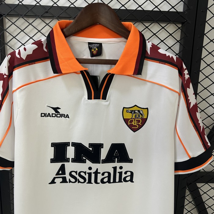 AS Roma Home Retro Jersey 1998/99