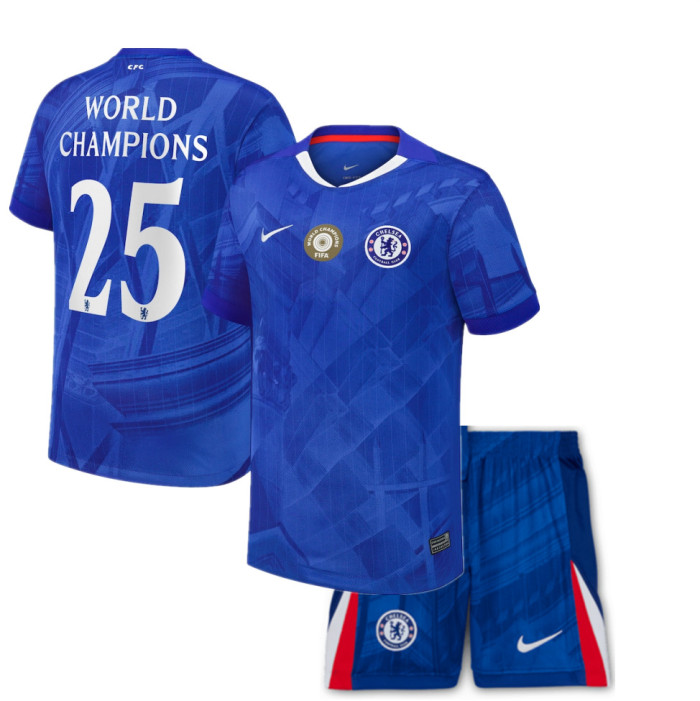 Chelsea Home World Champions 25 Kids Suit 25/26