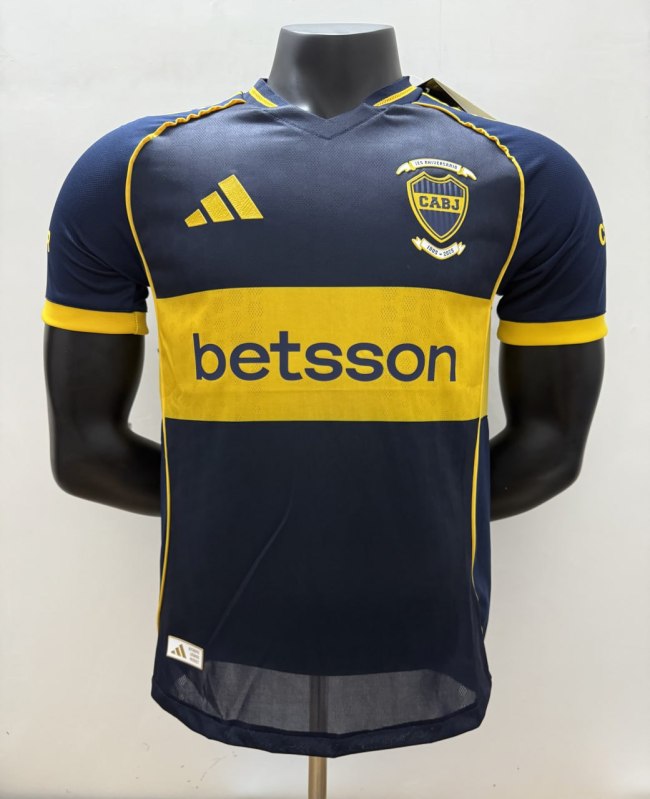 Boca Home Men Player Jersey 25/26