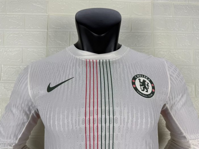 Chelsea Away Player Long Sleeve Jersey 25/26