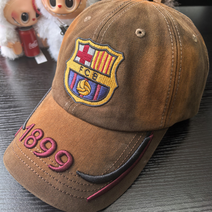 Travis Scott x FC Barcelona 1899 Distressed Hat
