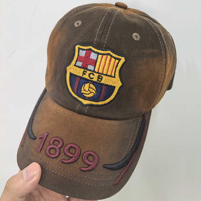 Travis Scott x FC Barcelona 1899 Distressed Hat