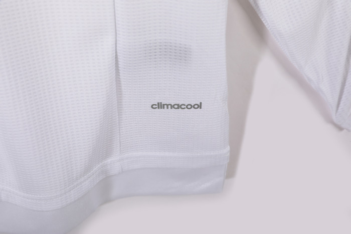 Real Madrid Home Retro Long Sleeve Jersey 2015/16