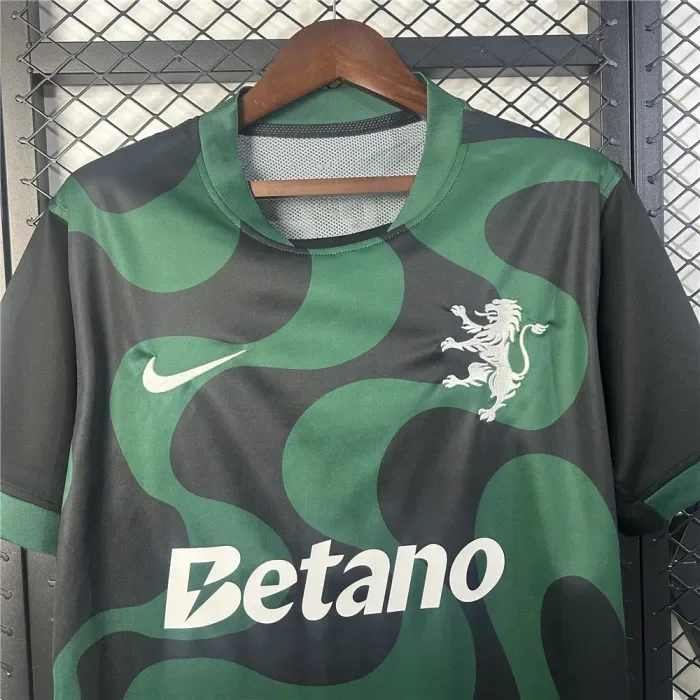 Sporting Lisbon Black Alternate Man Jersey 25/26