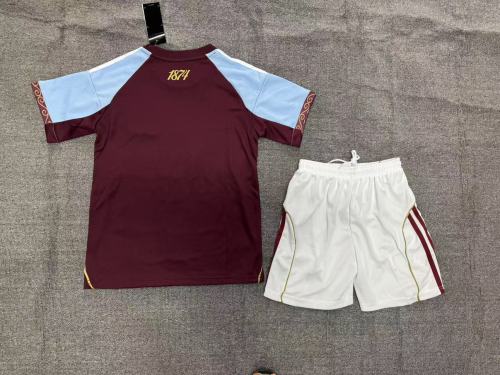 Aston Villa Home Kids Suit 25/26