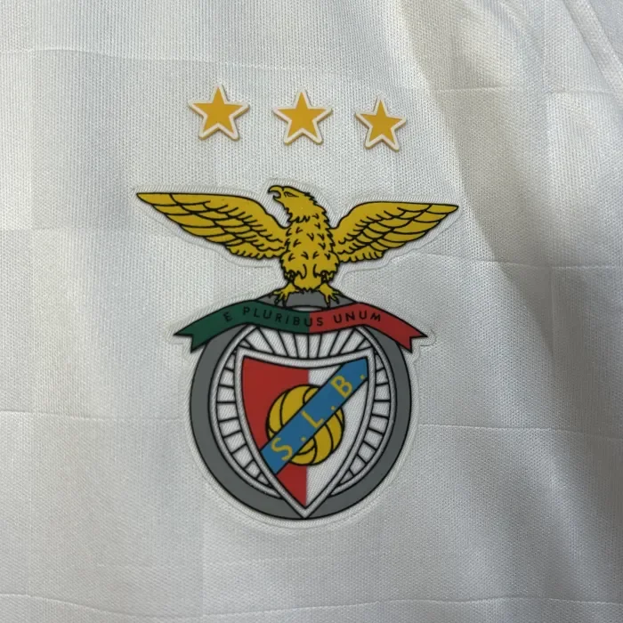 SL Benfica White Away Kids Suit 25/26