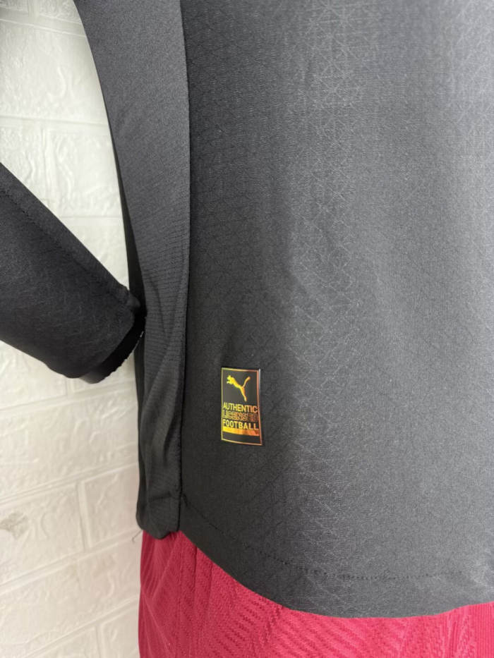 Manchester City Away Player Long Sleeve Jersey 25/26