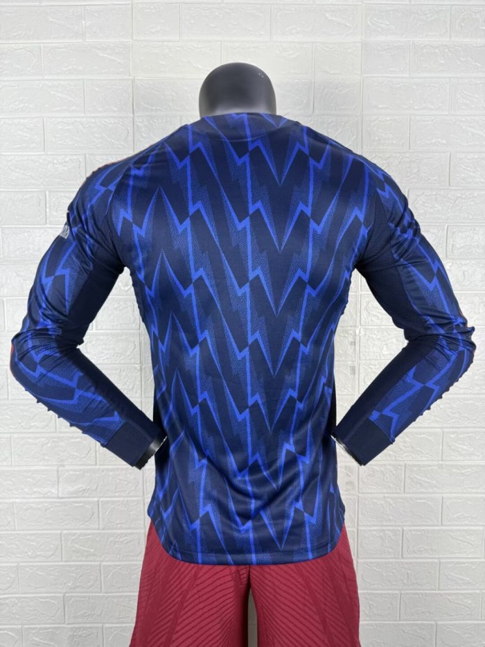 Arsenal Away Player Long Sleeve Jersey 25/26