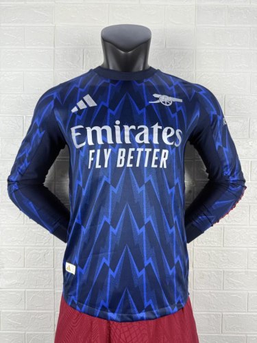 Arsenal Away Player Long Sleeve Jersey 25/26