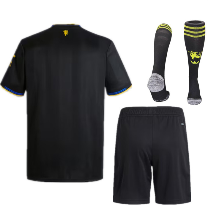 Manchester United Third Kids Suit & Socks 25/26