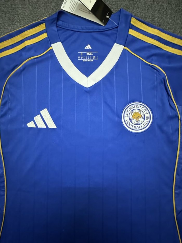 Leicester City Home Man Jersey 25/26