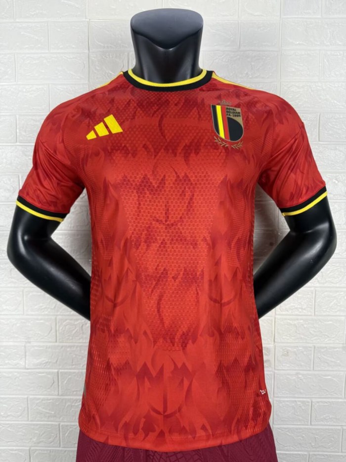 Belgium 2026 World Cup Home Player Version Men Jersey