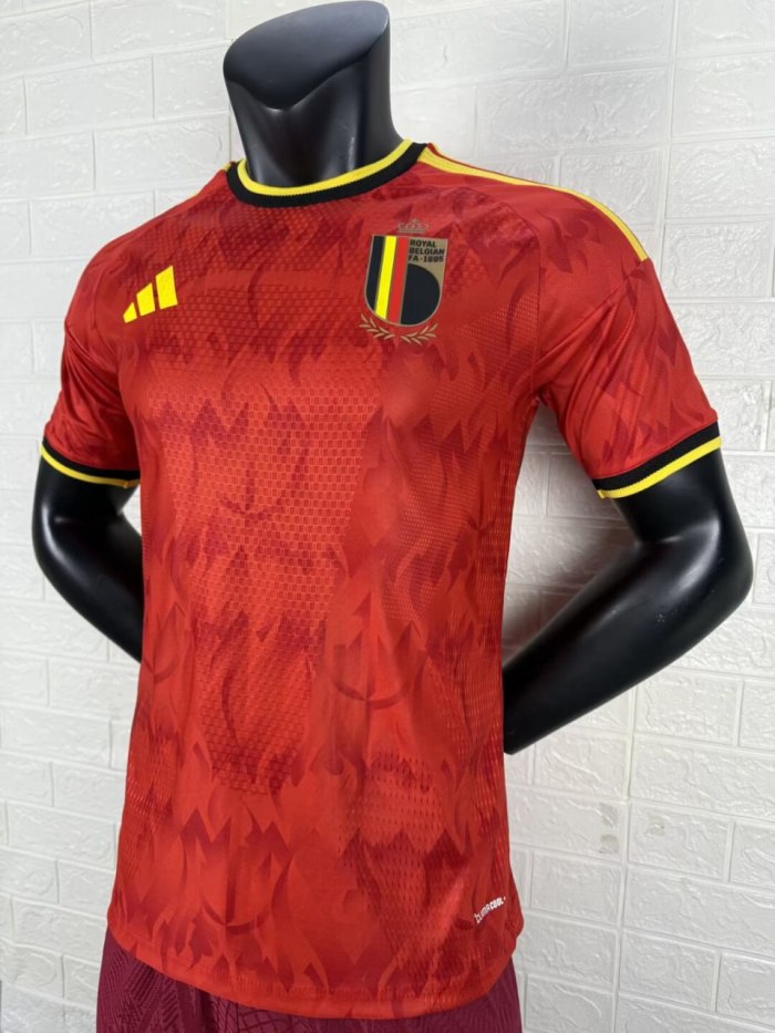 Belgium 2026 World Cup Home Player Version Men Jersey