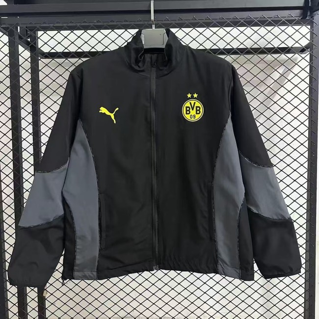 Borussia Dortmund Double-Sided Training Windbreaker 2025