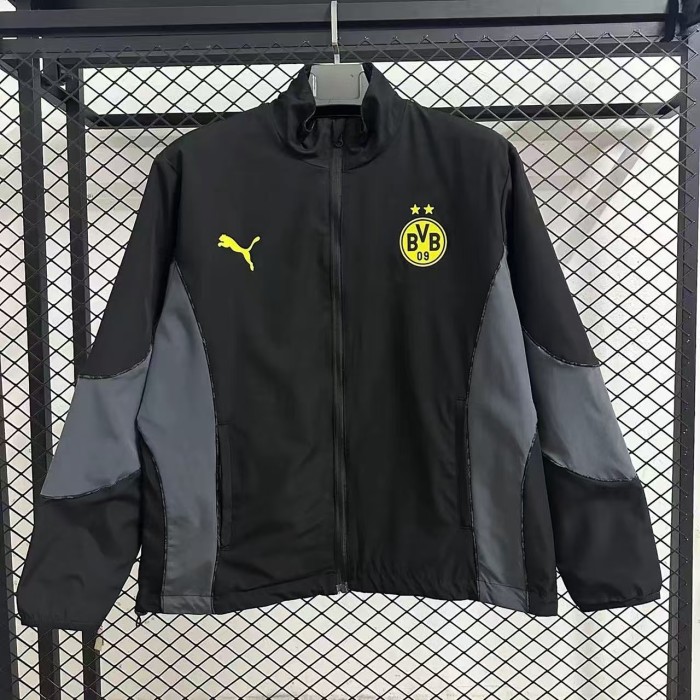 Borussia Dortmund Double-Sided Training Windbreaker 2025
