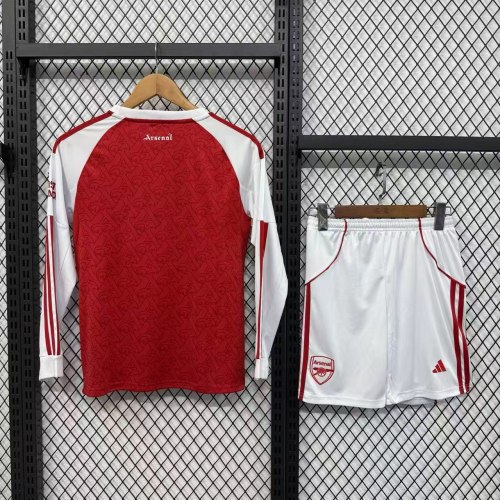 Arsenal Home Long Sleeve Kids Suit 25/26
