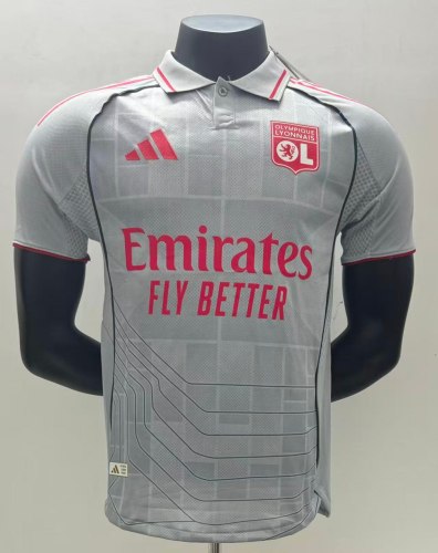 Lyon Third Men Player Jersey 25/26