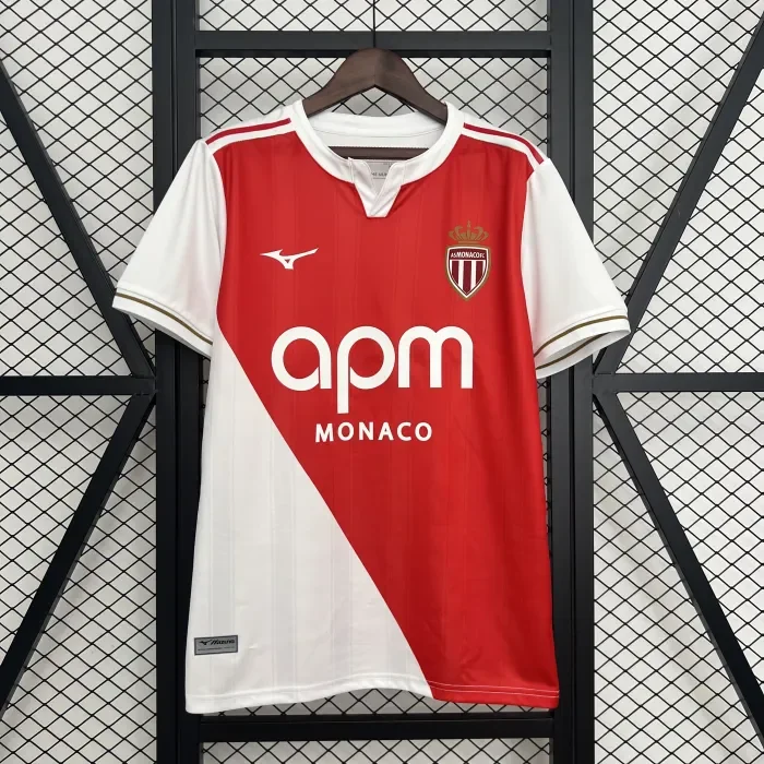 AS Monaco Home Man Jersey 25/26