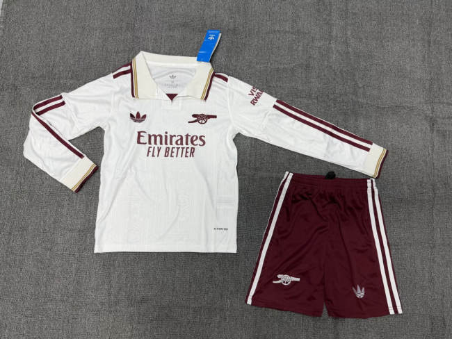 Arsenal Third Long Sleeve Kids Suit 25/26