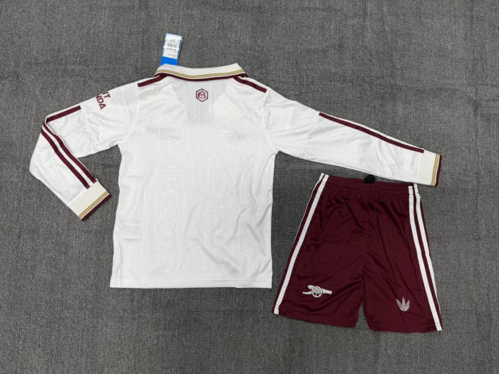 Arsenal Third Long Sleeve Kids Suit 25/26