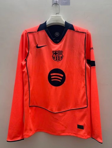 Barcelona Third Man Long Sleeve Jersey 25/26