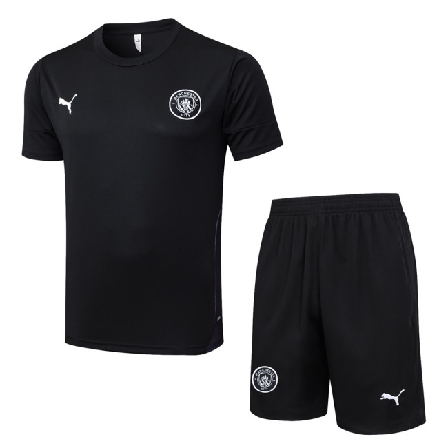 Copy Manchester City Training Short sleeve Suit 24/25
