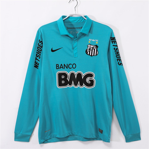 Santos Third Man Retro Long Sleeve Jersey 2012/13