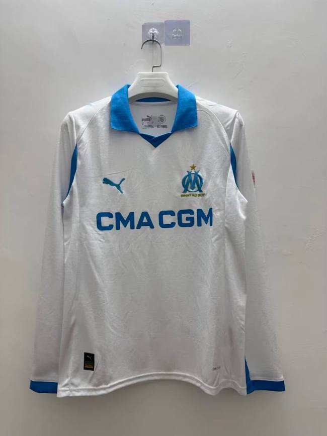 Marseille Home Long Sleeve Man Jersey 25/26