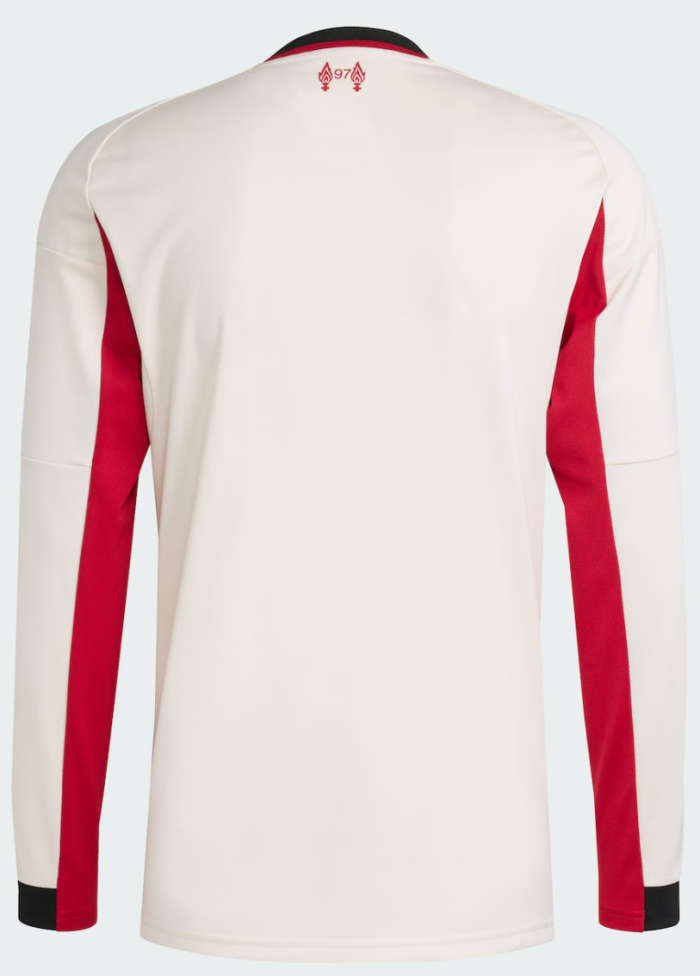 Liverpool Away Player Version Long Sleeve Jersey 25/26