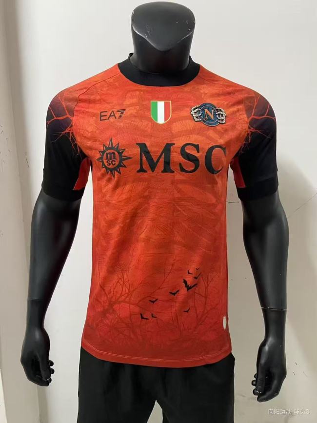 Napoli HALLOWEEN ORANGE Man Player Jersey 25/26