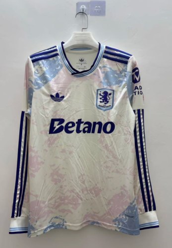 Aston Villa Man Third Long Sleeve Jersey 25/26