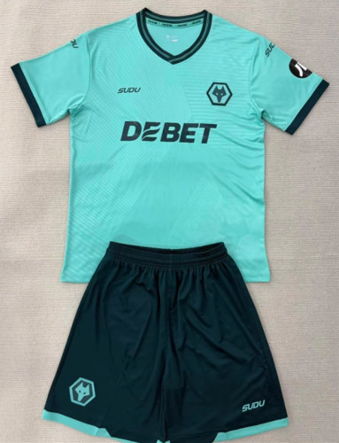 Wolves Away Kids Suit 25/26