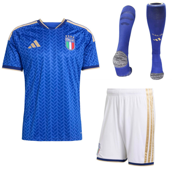 Italy 2026 World Cup Home Kids Suit & Socks