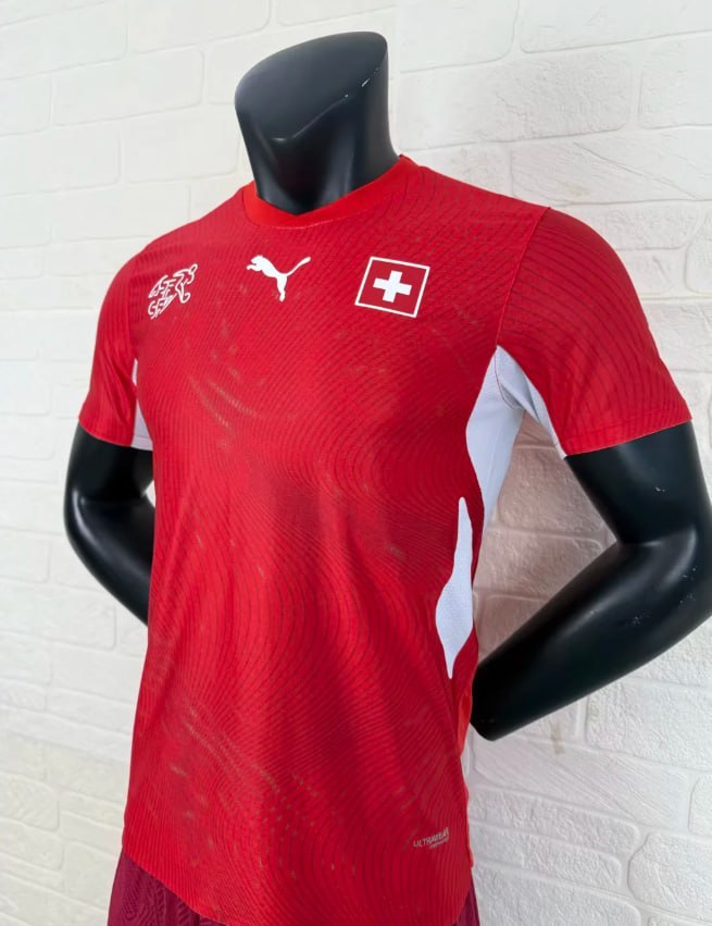 Switzerland 2026 World Cup Home Player Man Jersey