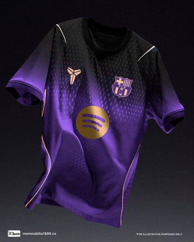 Barcelona Mamba Away Men Jersey 26/27