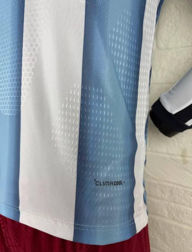 Argentina 2026 World Cup Home Player Long Sleeve Men Jersey